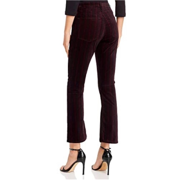 Adriano Goldschmeid The Jodi Crop High-Rise Slim Flare Crop Jeans, Size 24 NWT - Picture 9 of 10